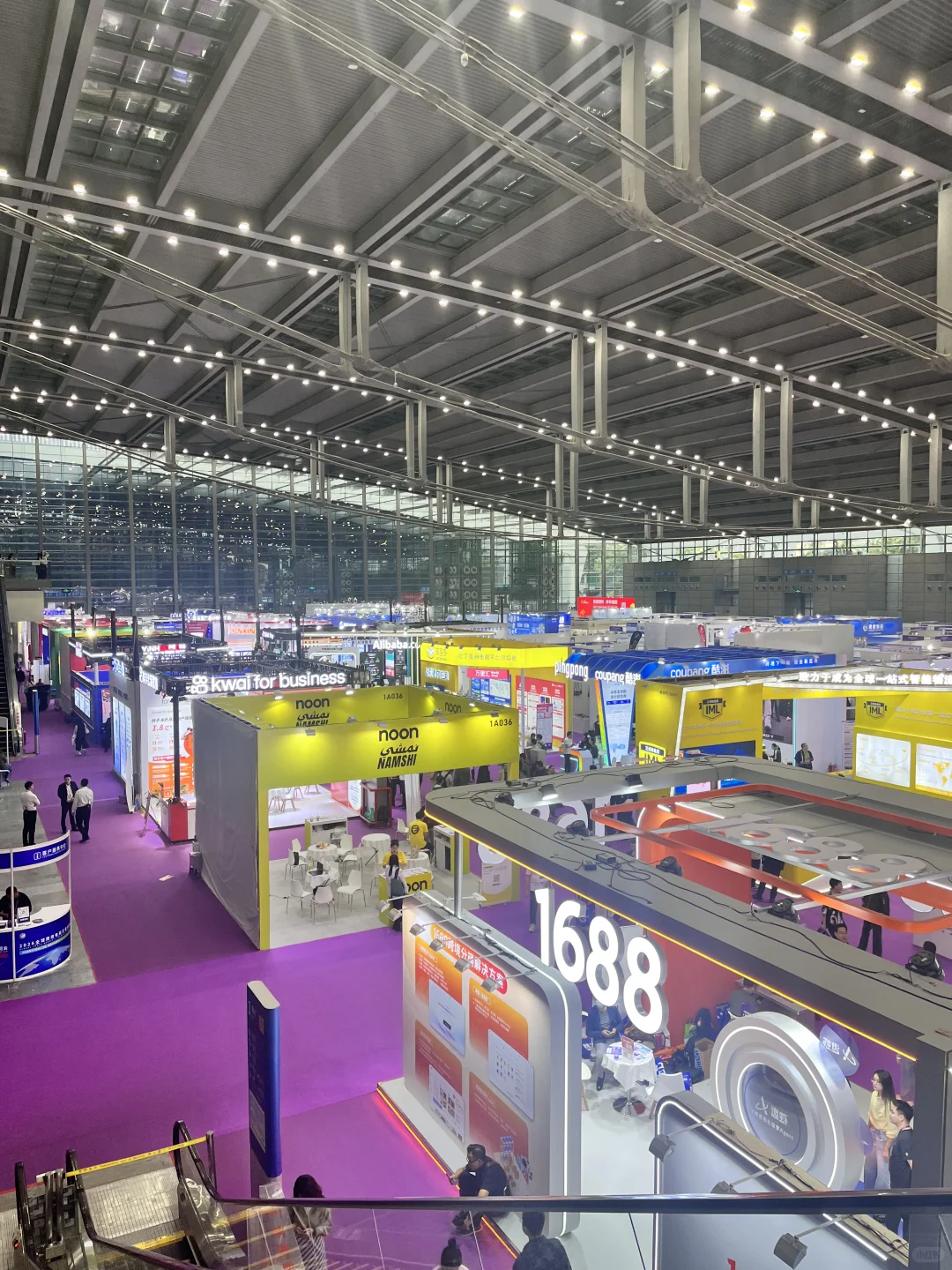 深圳照明展会现场（非洲双清DDP）