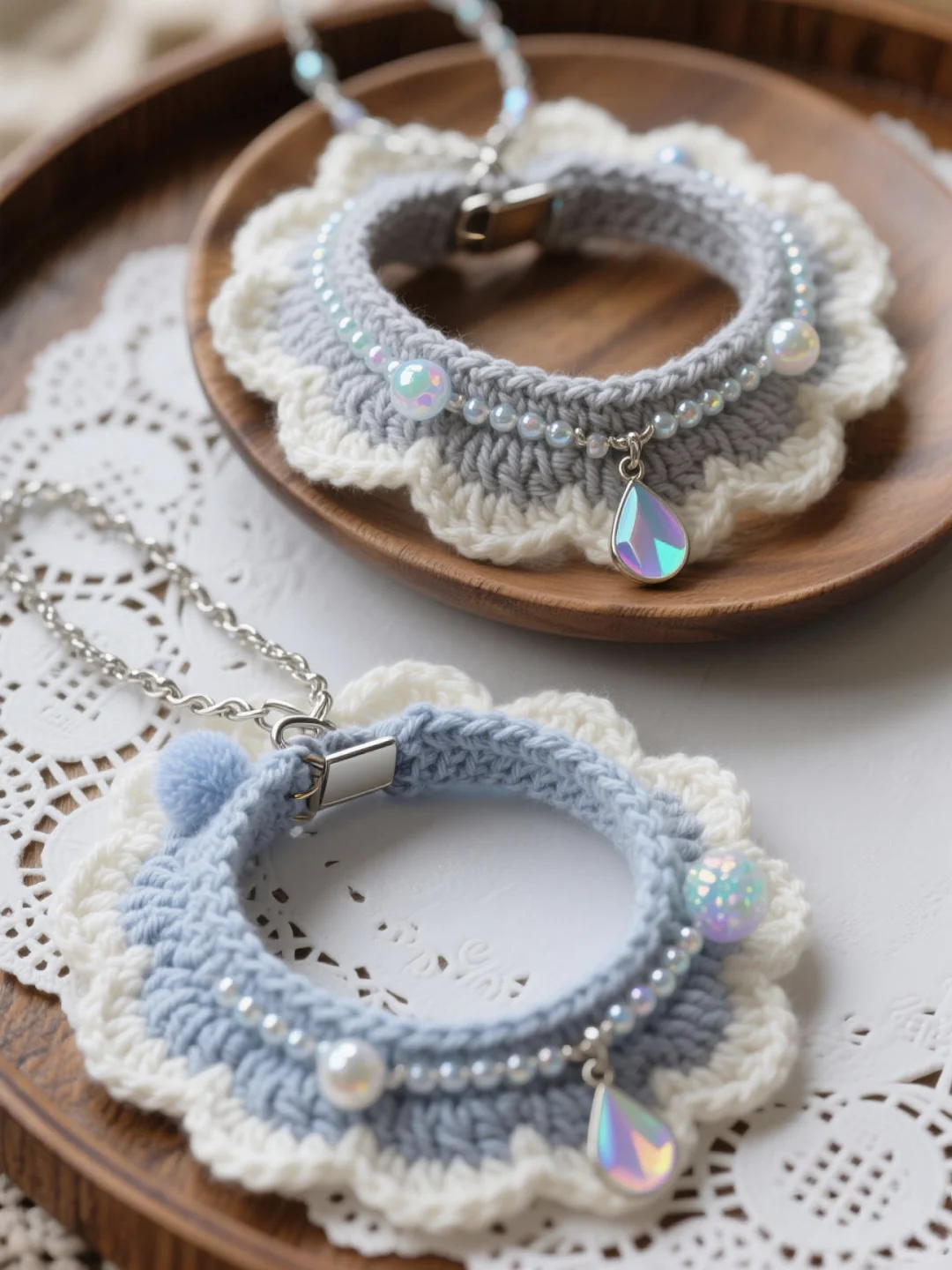 每天一个设计—宠物项圈钩织系列