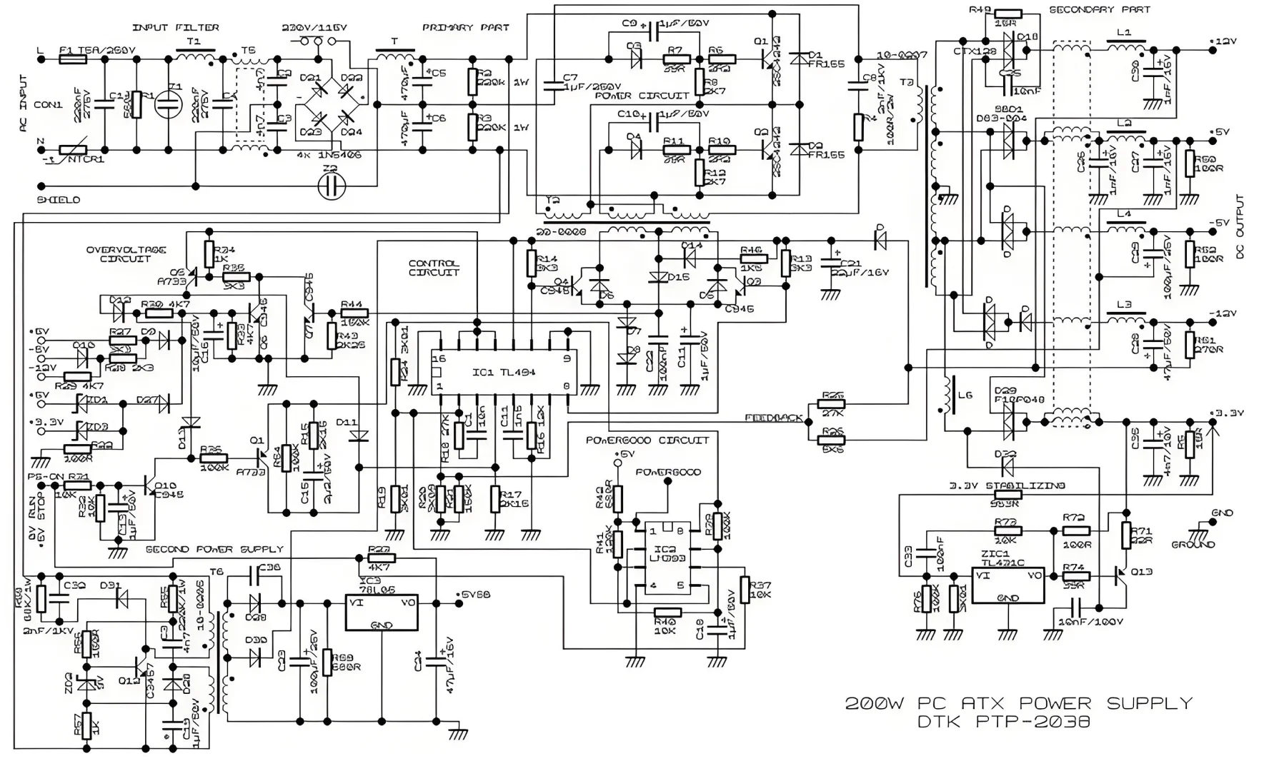 开关电源电路原理