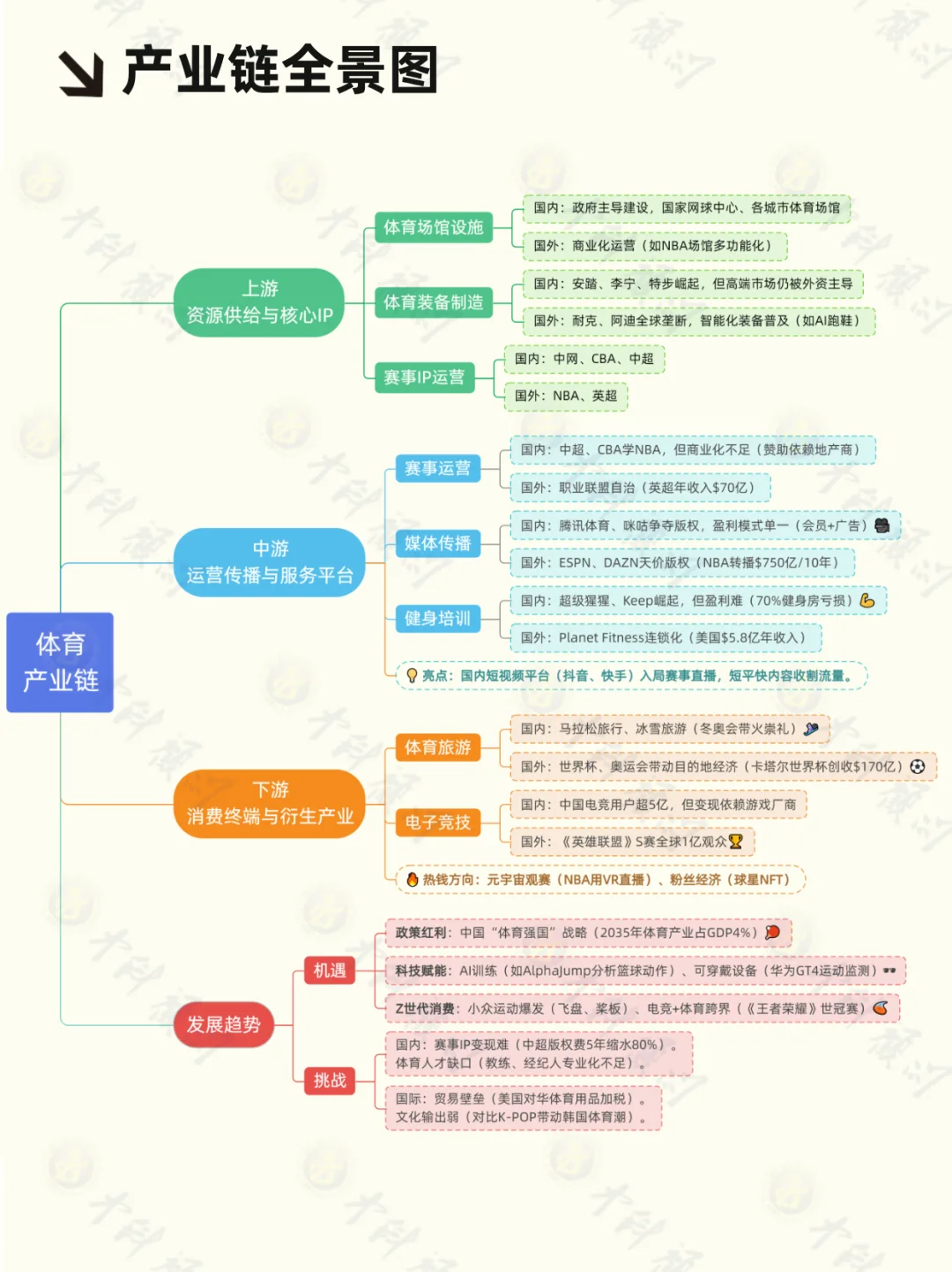 体育产业链全解析