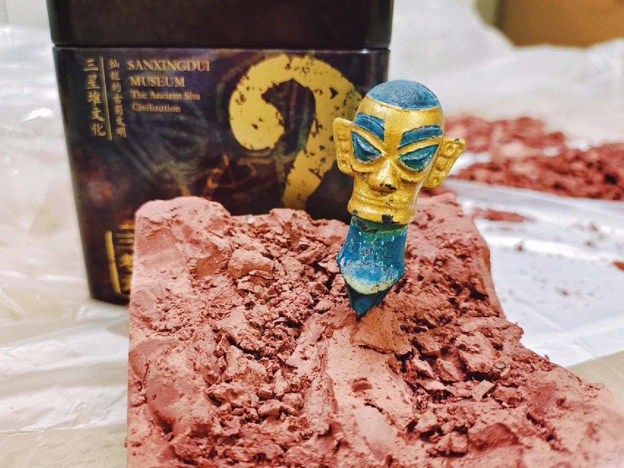 考古体验真实还原|三星堆考古挖掘盲盒