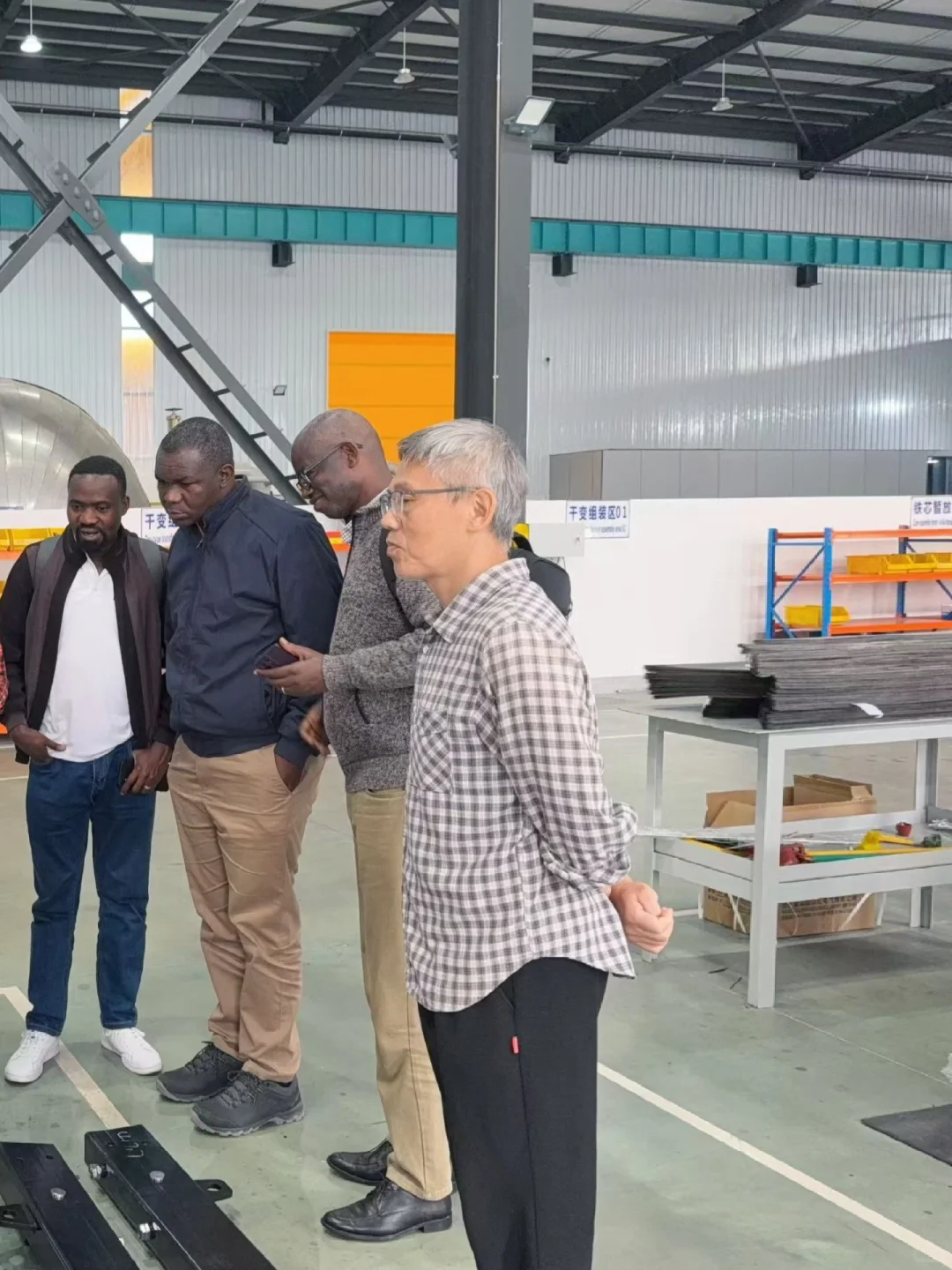 欢迎阿富汗客户光临参观