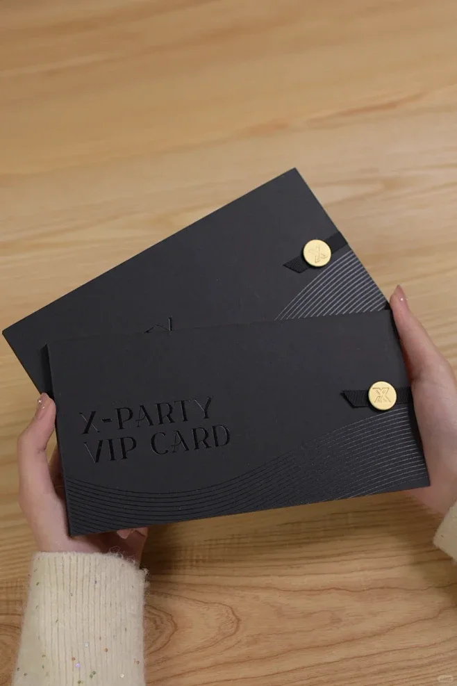 高级感名片设计、简约大气名片