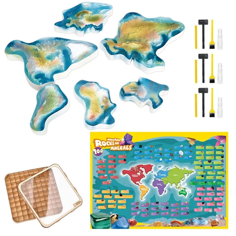 这款考古挖掘玩具貌似很好玩