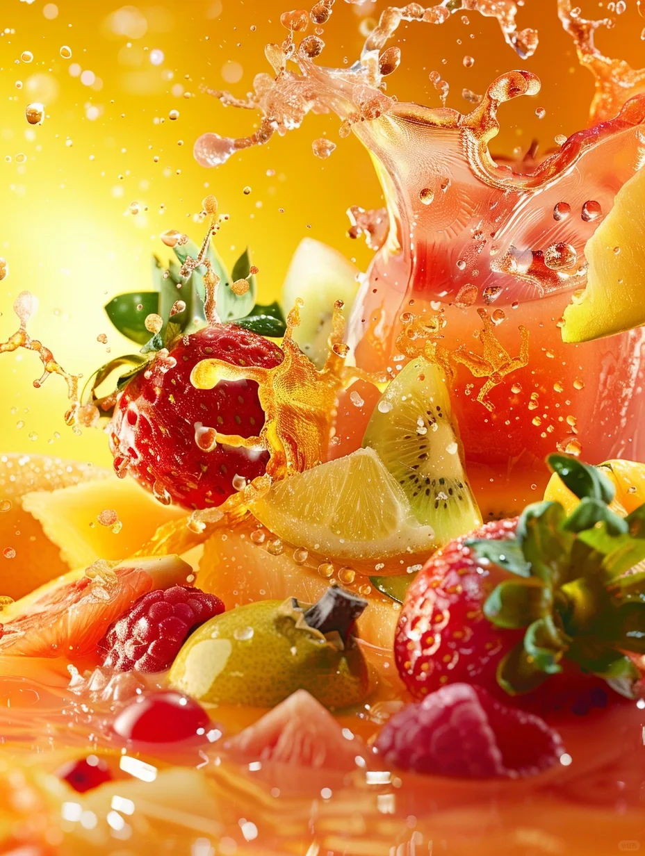 水果季宣传插画