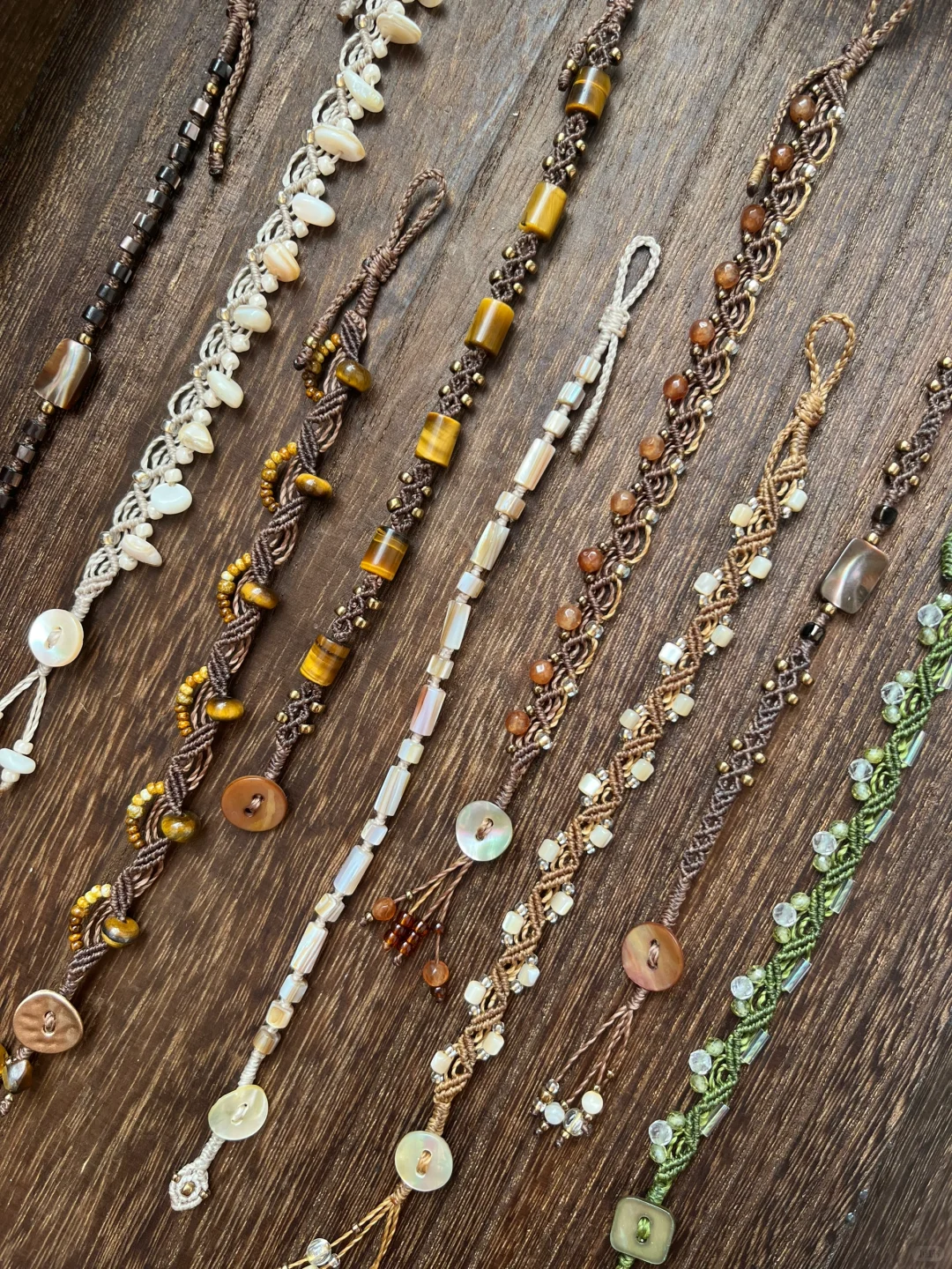 Macrame｜最近的一些手绳编织?