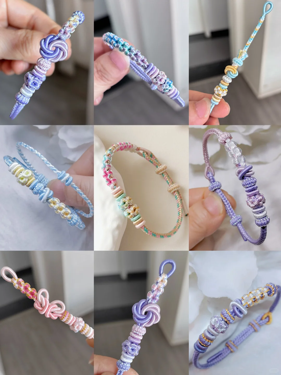 客定手绳合集（一）小清新浅色系