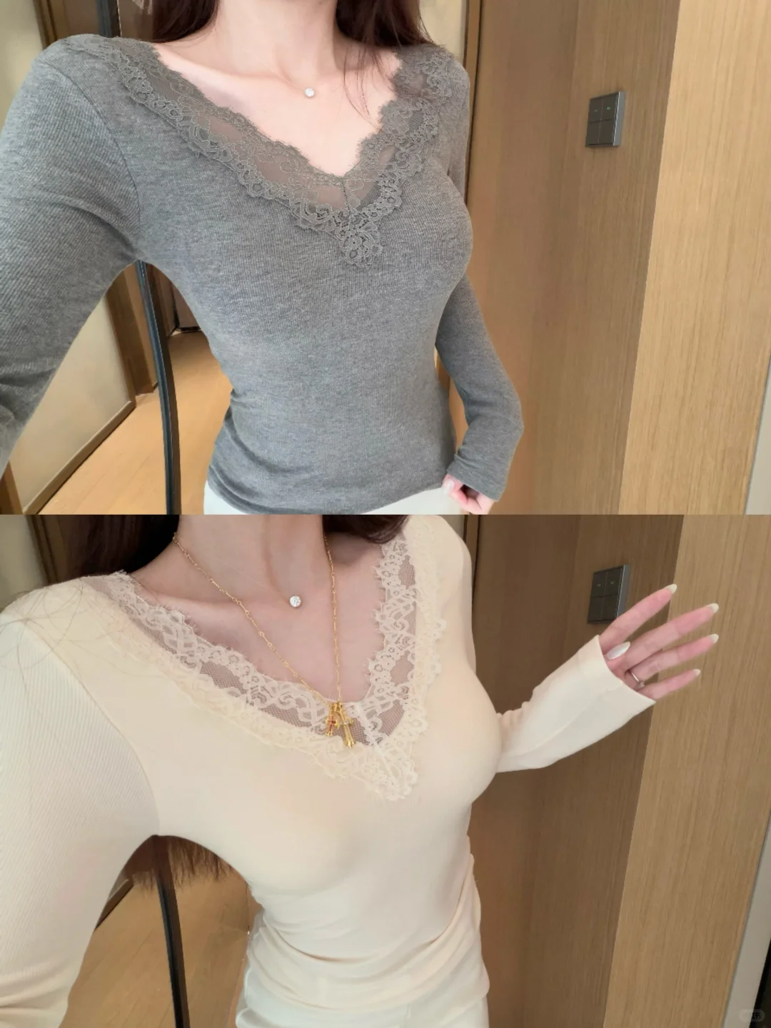 脱开外套也一定要好看！加绒打底衫 我家专业