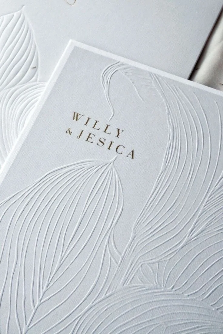 ⭕ 嘿！这就是凹凸感纸质印刷！