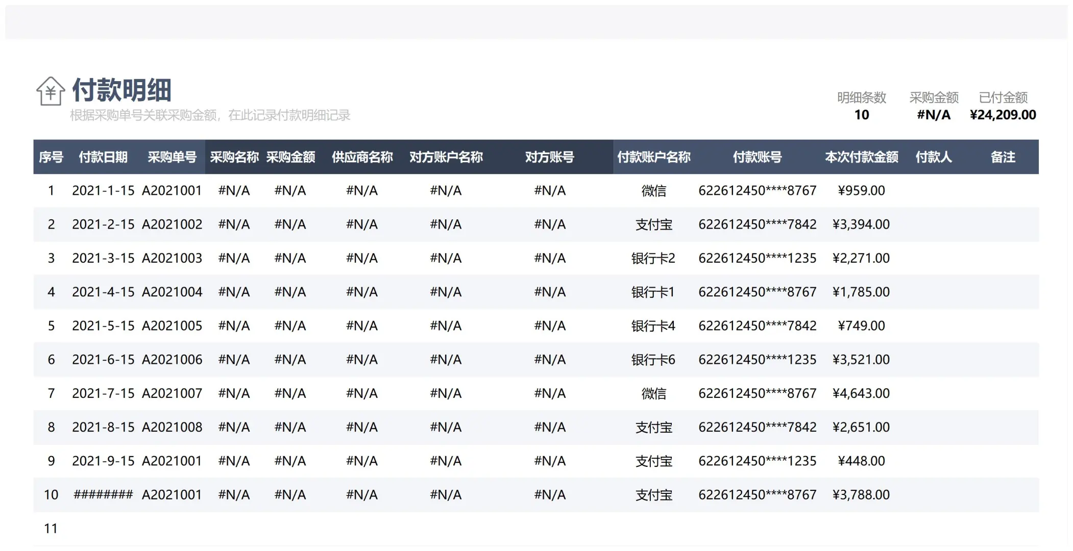 采购订单管理系统