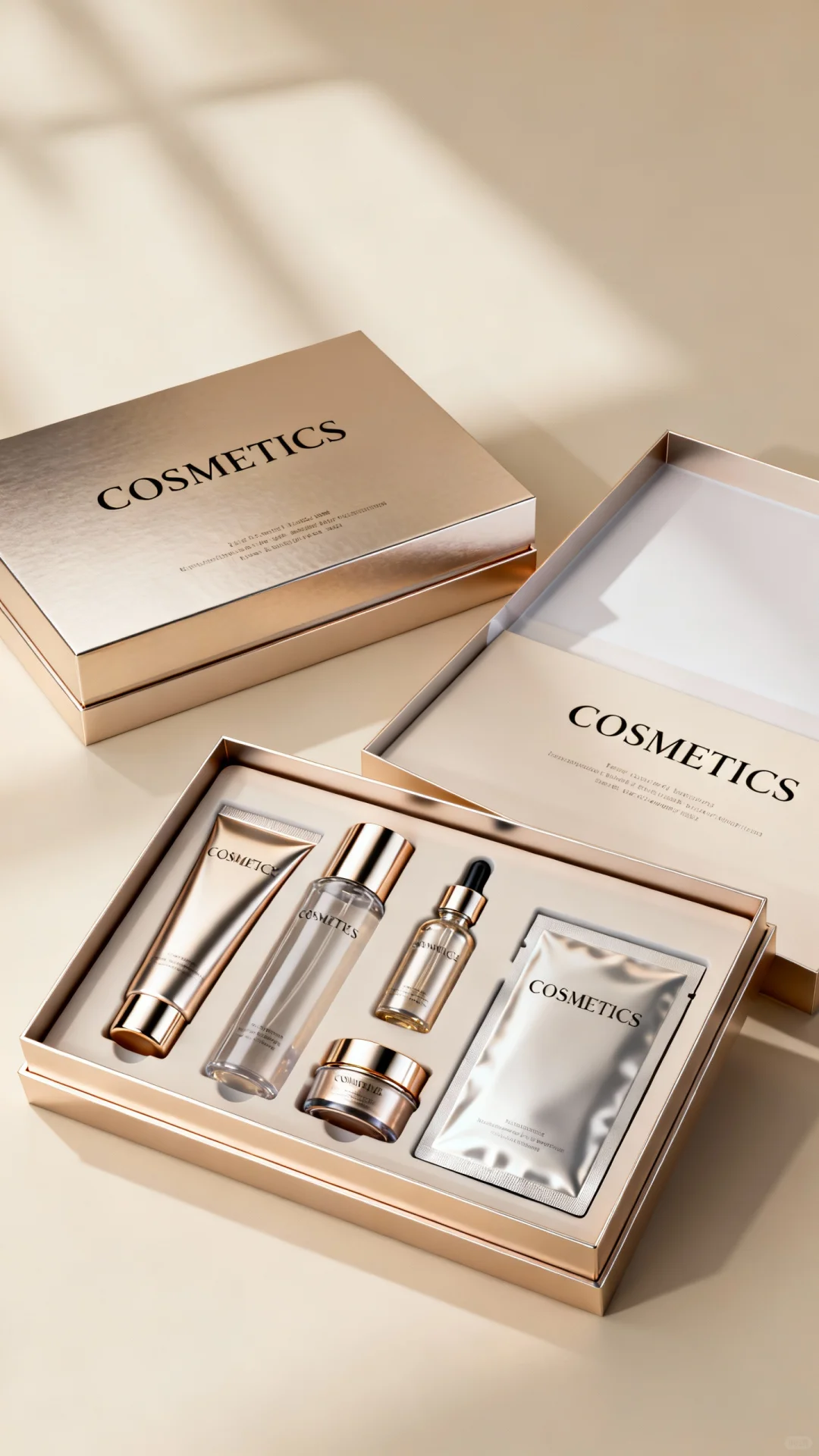 这款玫瑰护肤品礼盒,太美了!