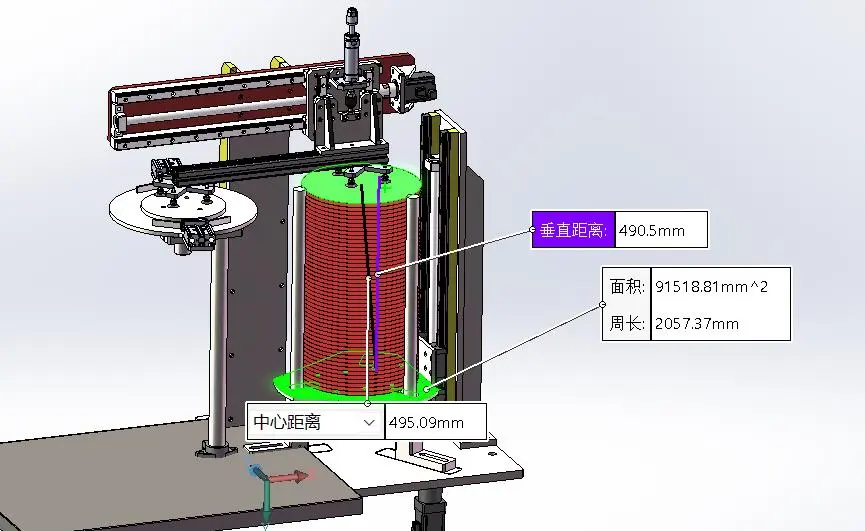 双工位圆板自动送料机-伺服顶升-吸盘取放料