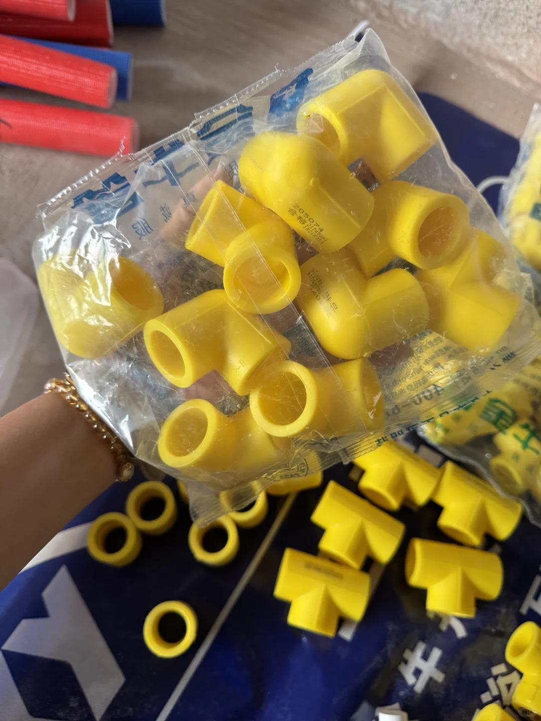 水电材料进场啦 帮我看看材料哪里有问题