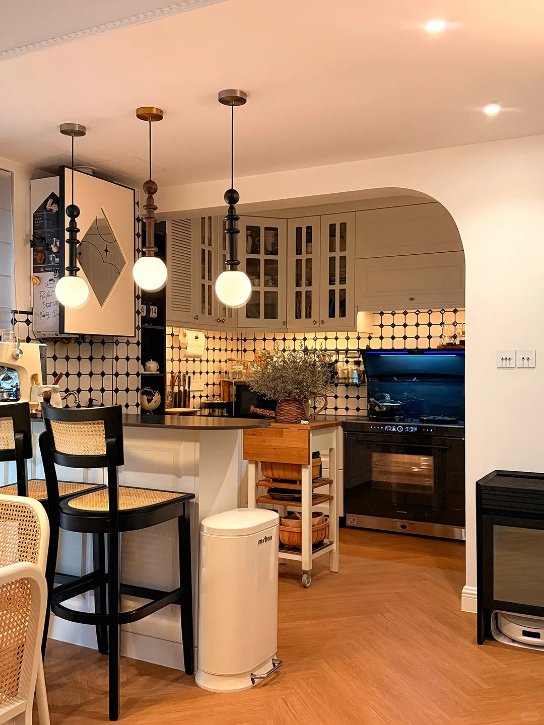 田园风格安装火星人集成灶，美爆?