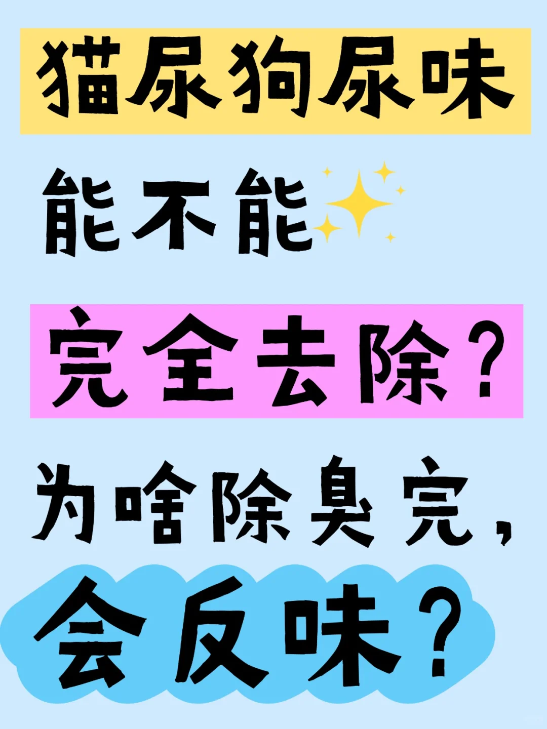 猫尿狗尿到底能不能彻底清除？（附方法）
