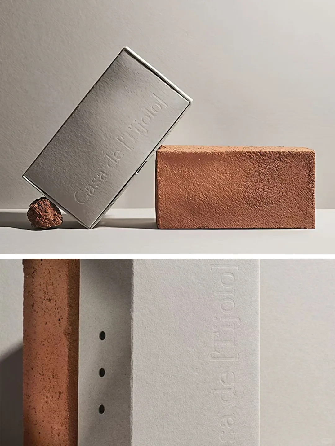 装在砖头里的艺术感，质感营造|画册包装