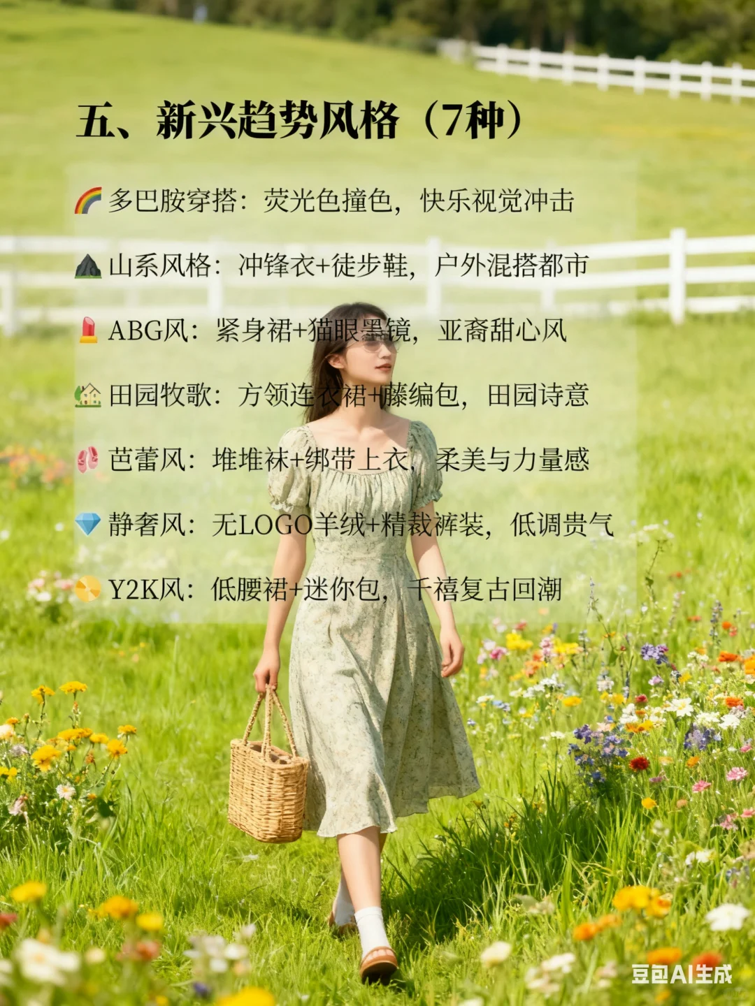 服装人熬夜要背的48种服装风格！！！