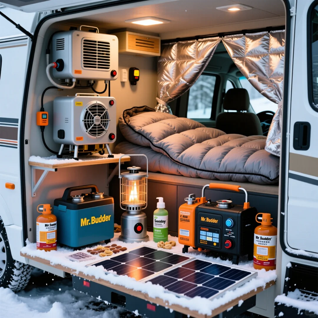 两人极寒暴雪末世房车生存1-温饱与能源