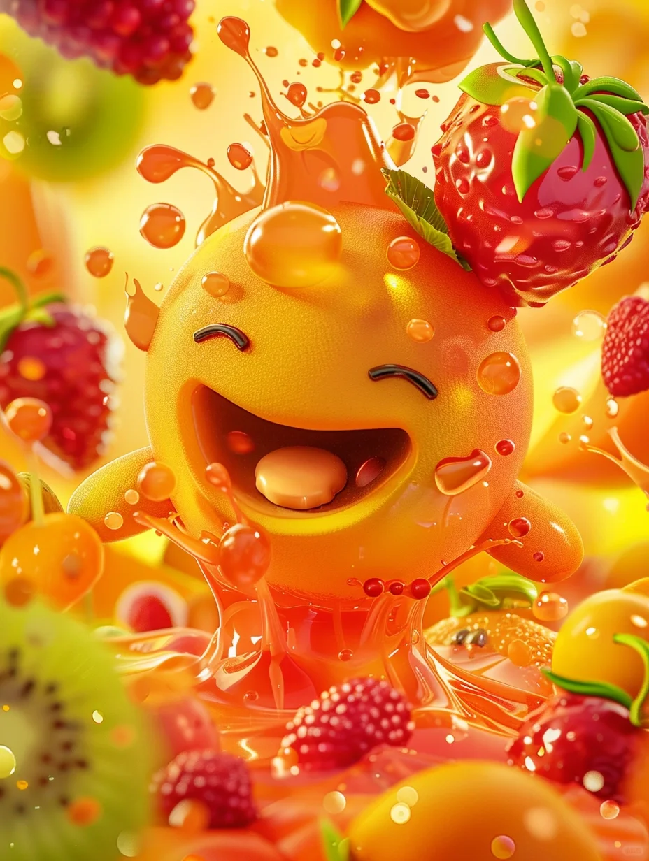 水果季宣传插画