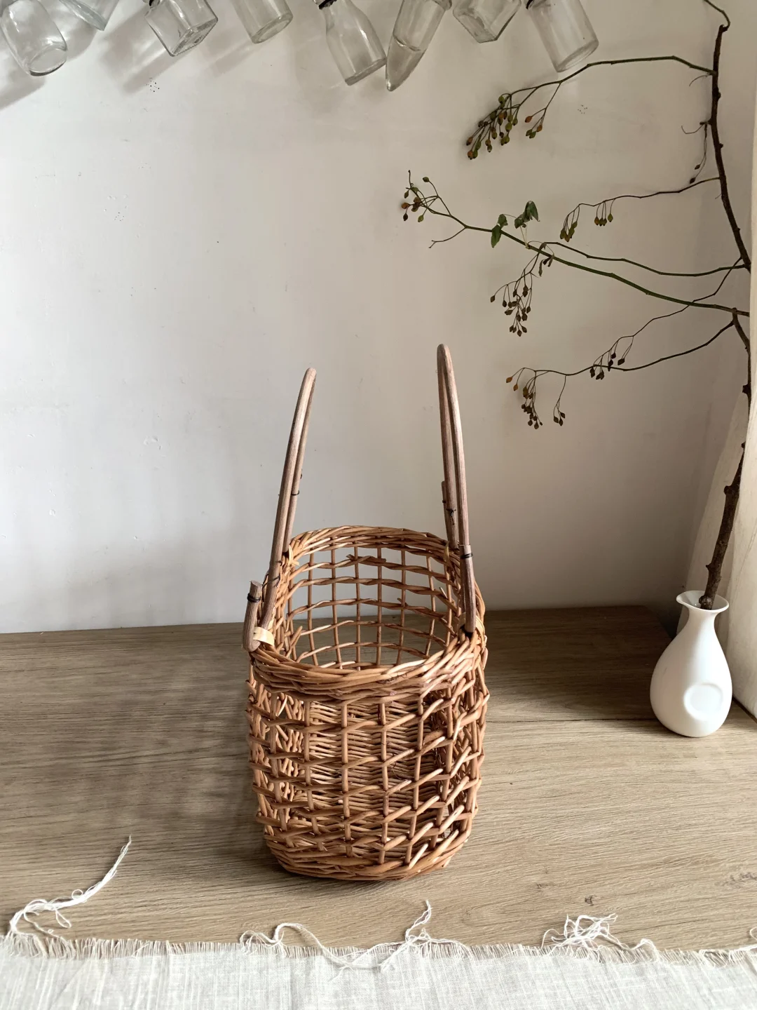 绝美咖啡色镂空大提篮！！新款哦～?