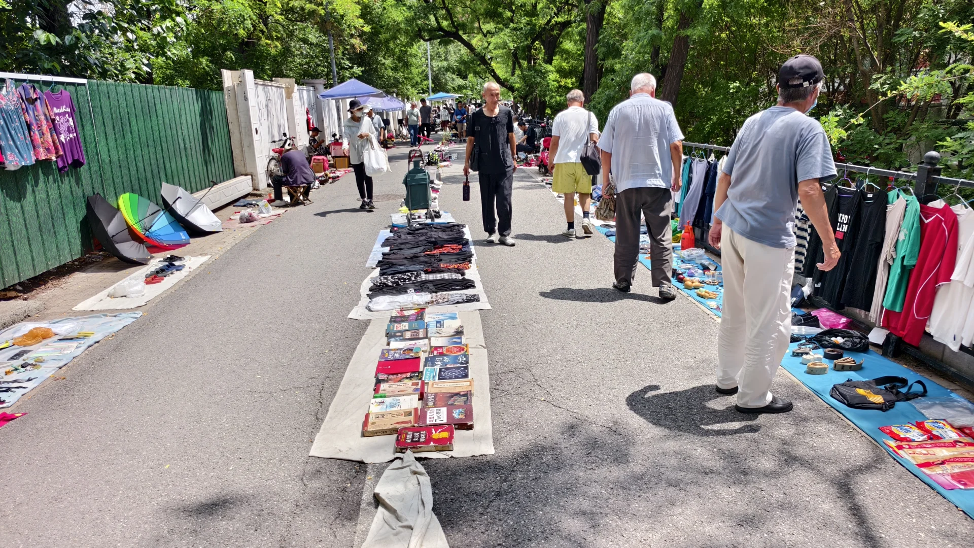 天津最大的跳蚤市场，全长1公里附图附位置