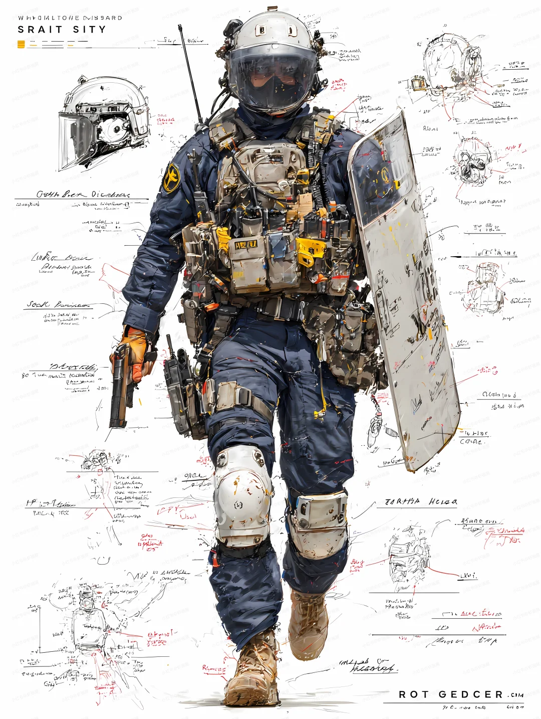 防爆警察|提示词分享