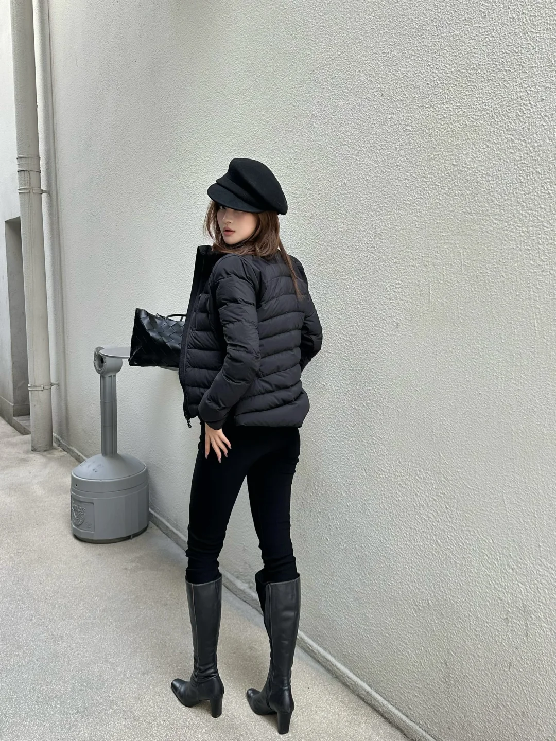 今年喜欢修身点的羽绒服