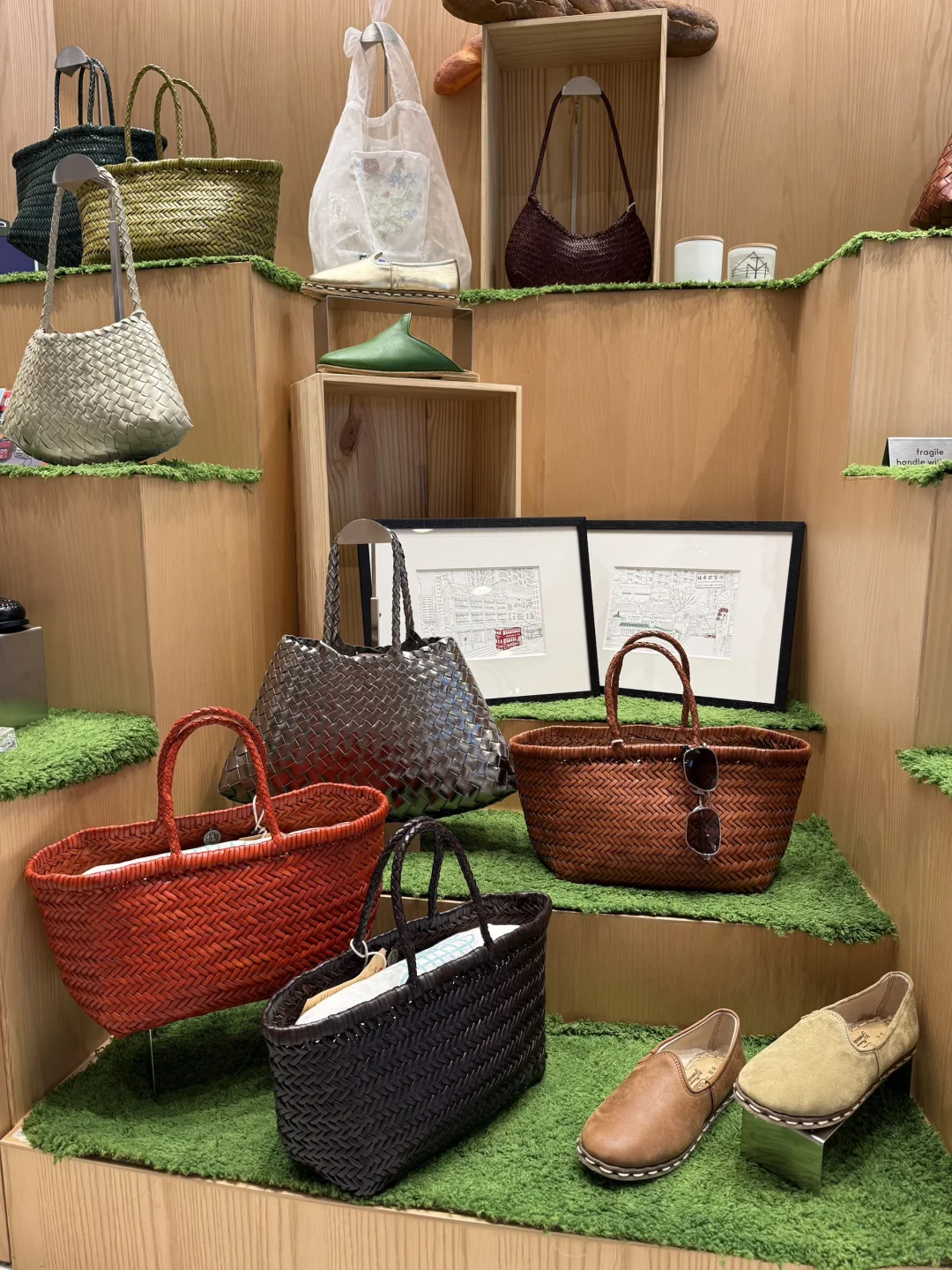 80后｜Dragon diffusion牛皮编织包