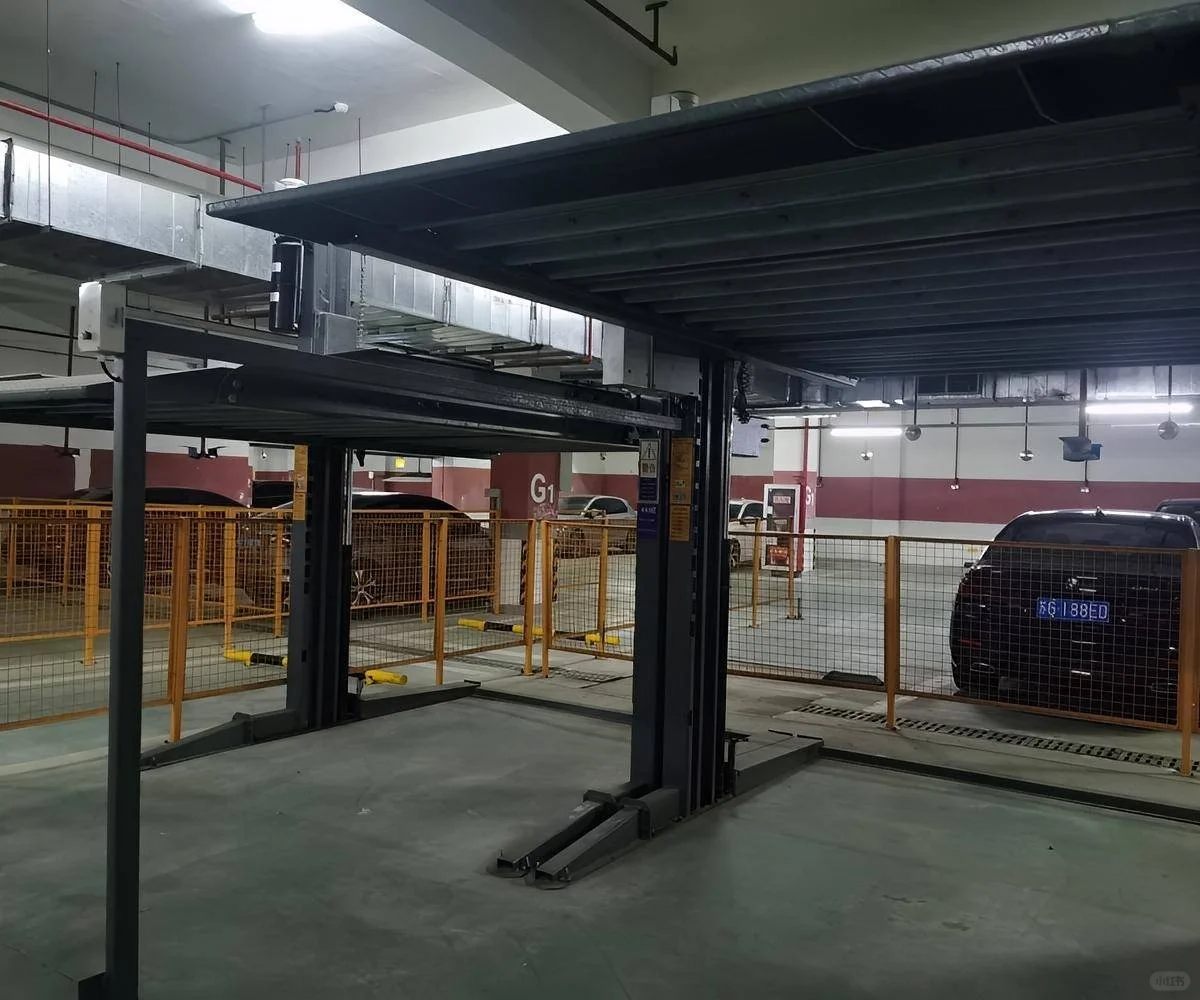 四柱式机械停车设备租用需要安装喷淋系统