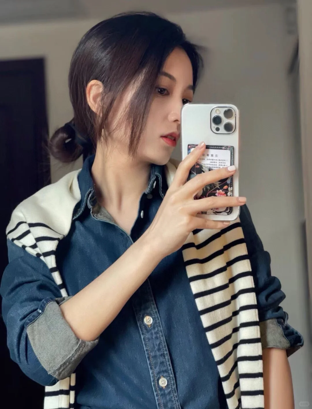 25秋冬新款现货｜FK经典洗水色修身牛仔衬衫