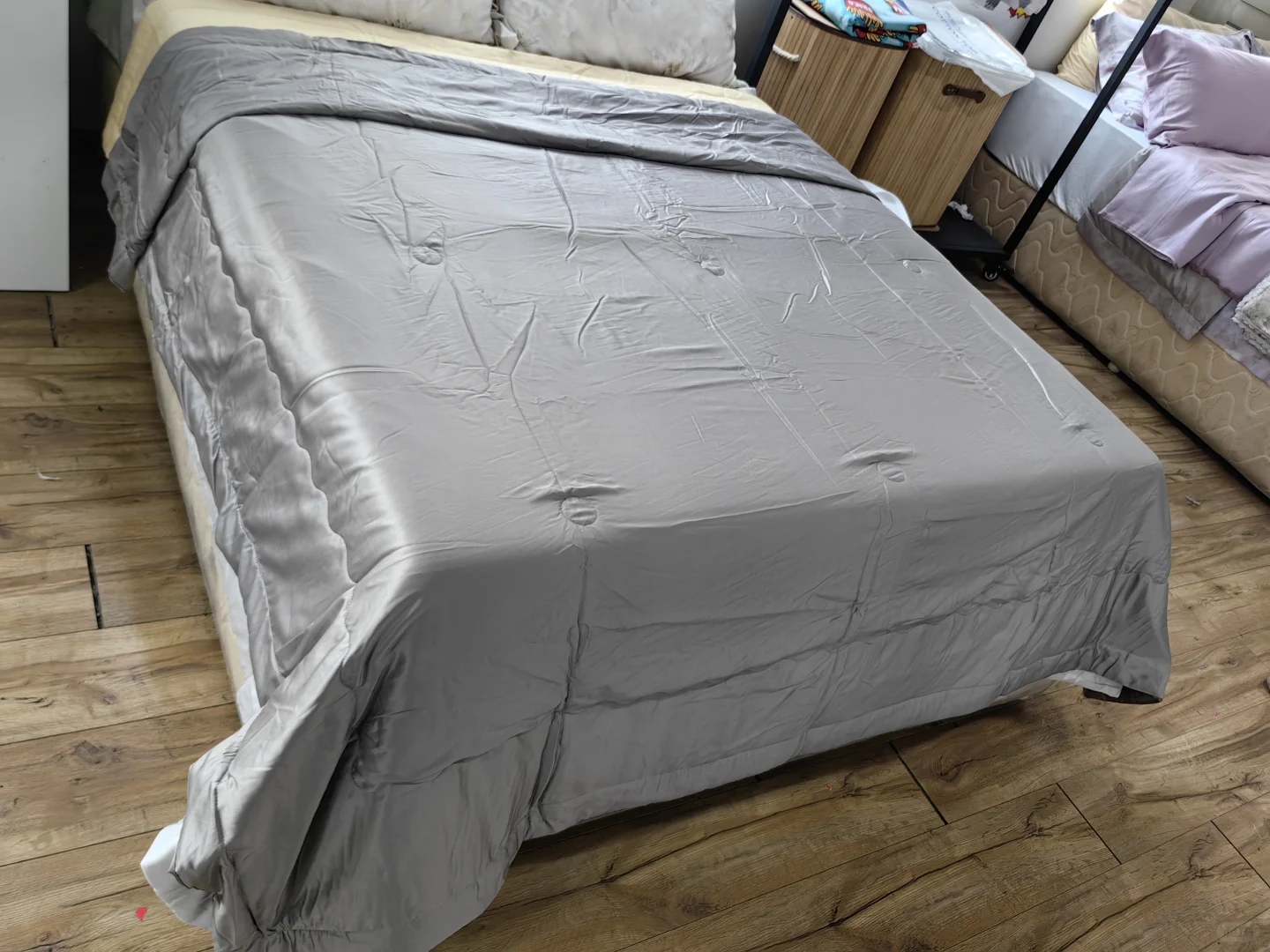 竹纤维纯色夏被