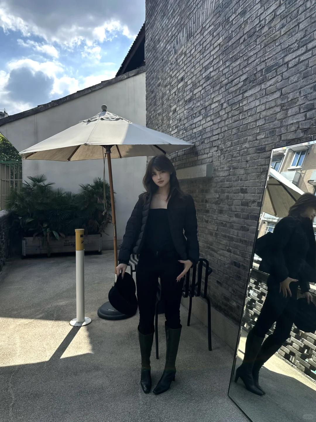 今年喜欢修身点的羽绒服