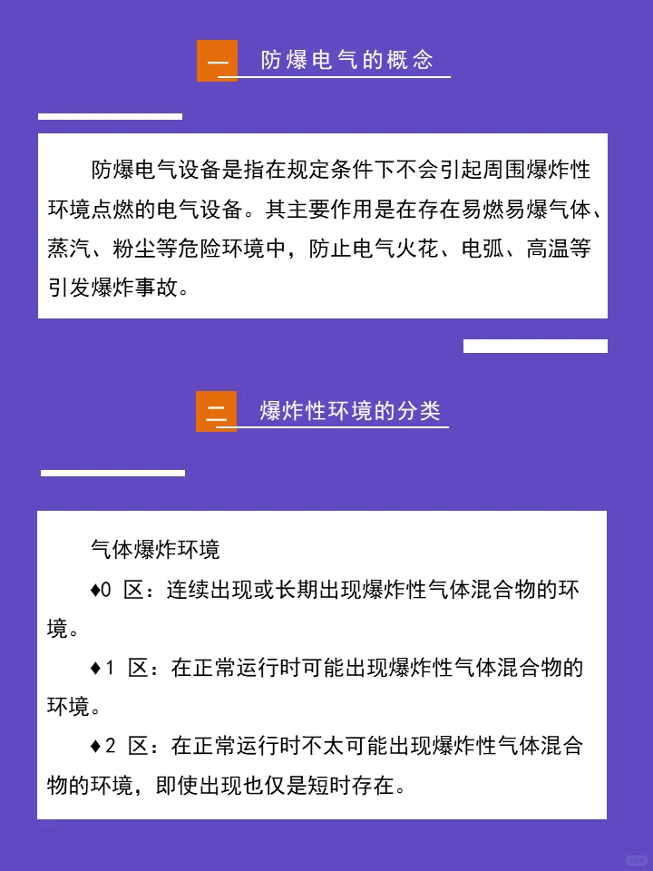 防爆电气设备基础安全知识（一）