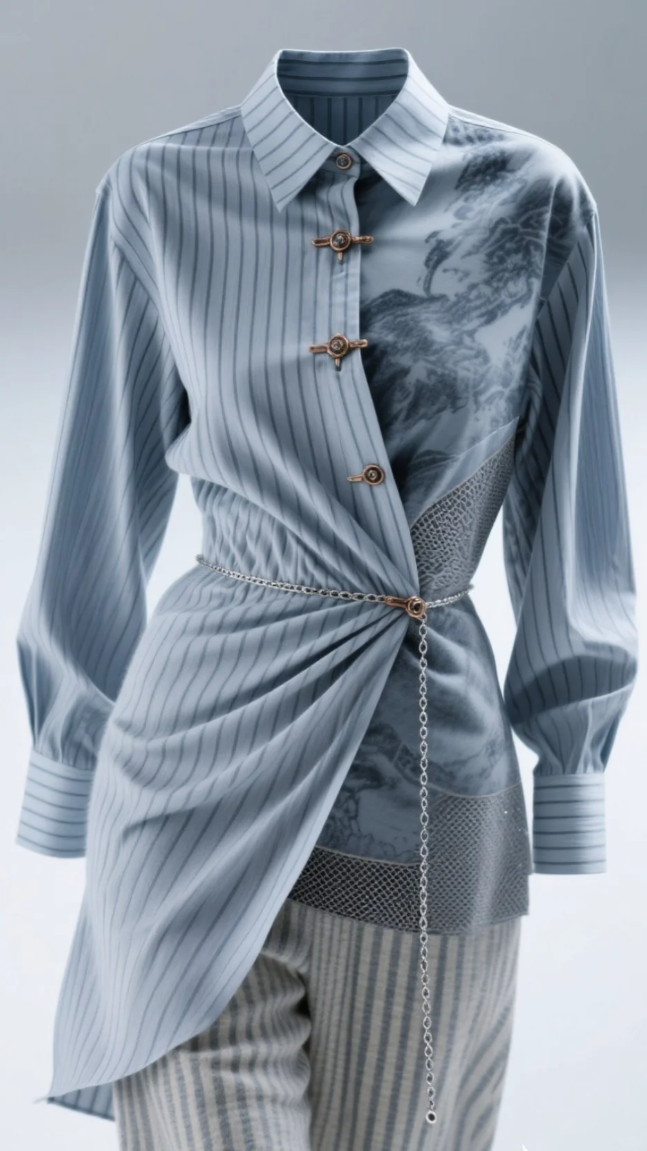 创新：解构与衬衫结合