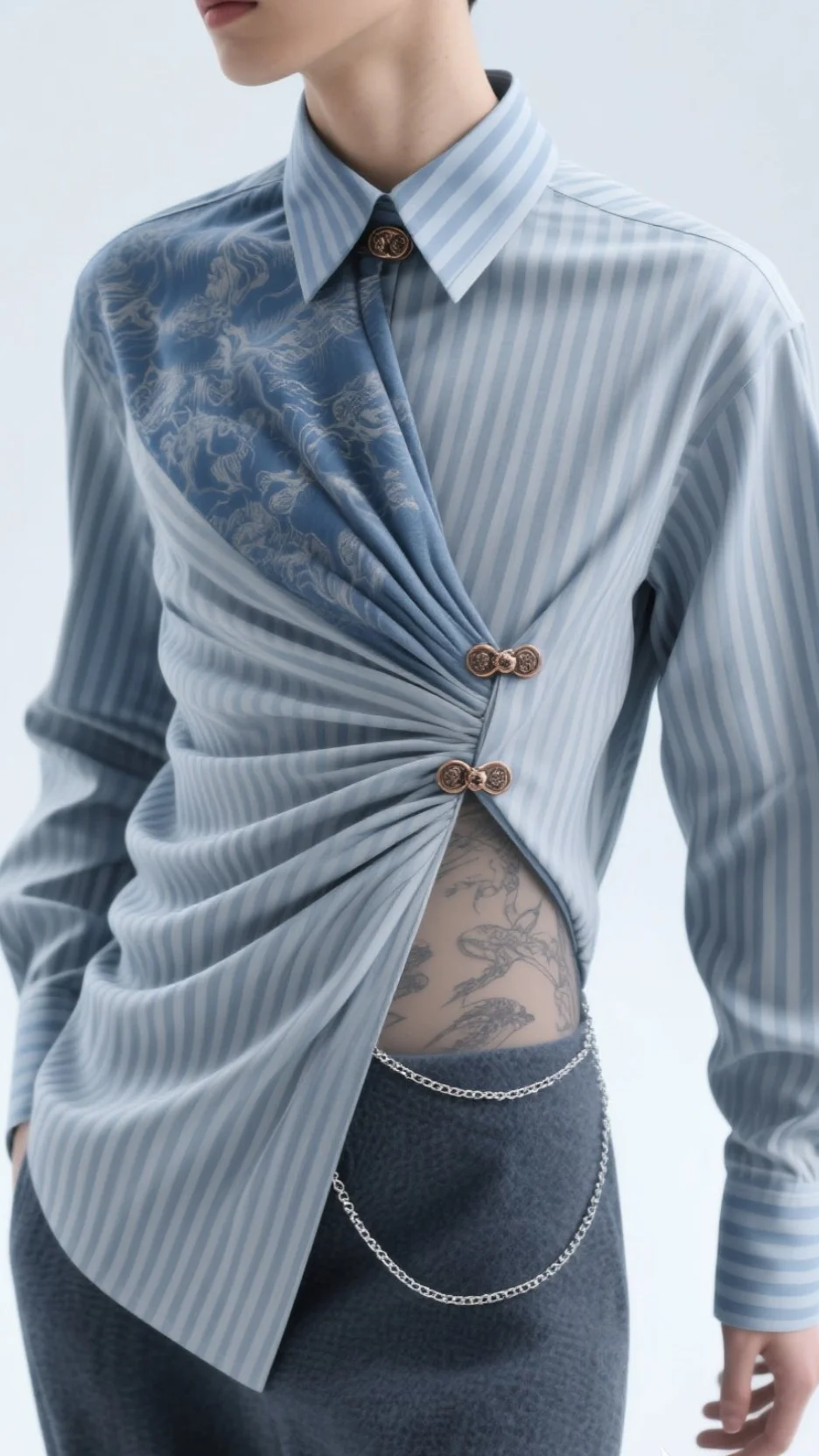 创新：解构与衬衫结合