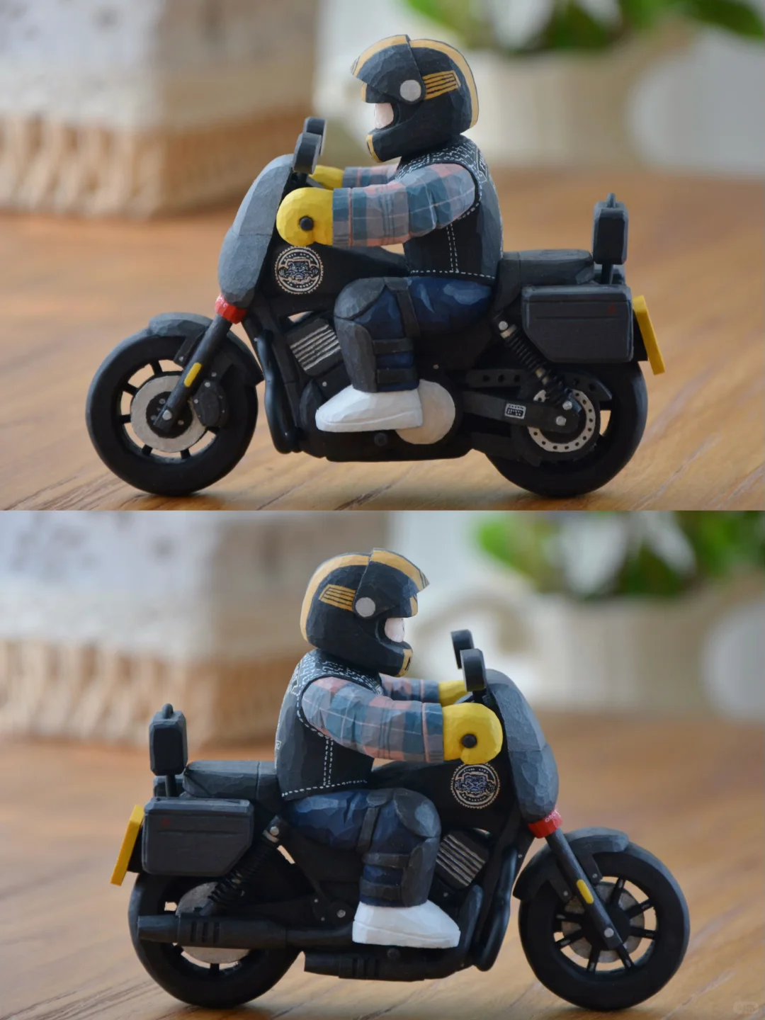 木头雕的摩托车？我不信！