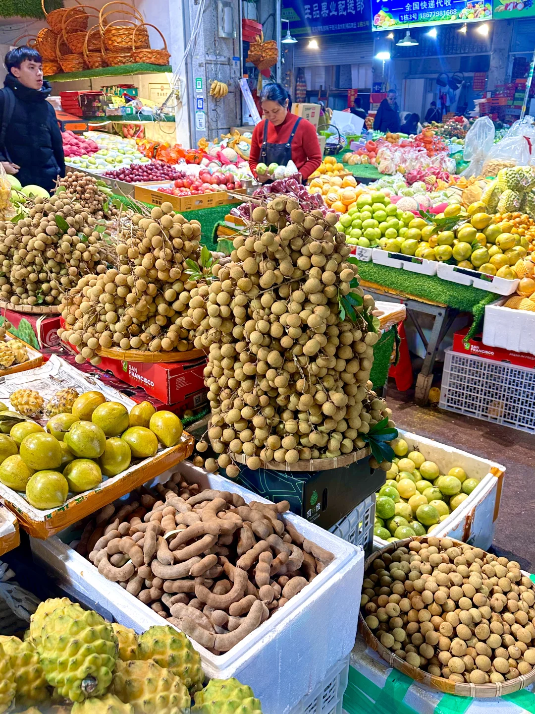 北海｜水果批发市场，我选杭州路市场路边摊❤️