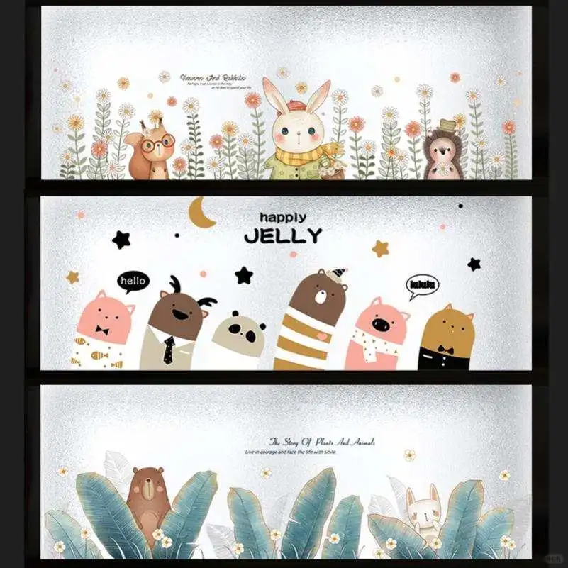 磨砂玻璃贴纸☁️防偷窥神器来啦!