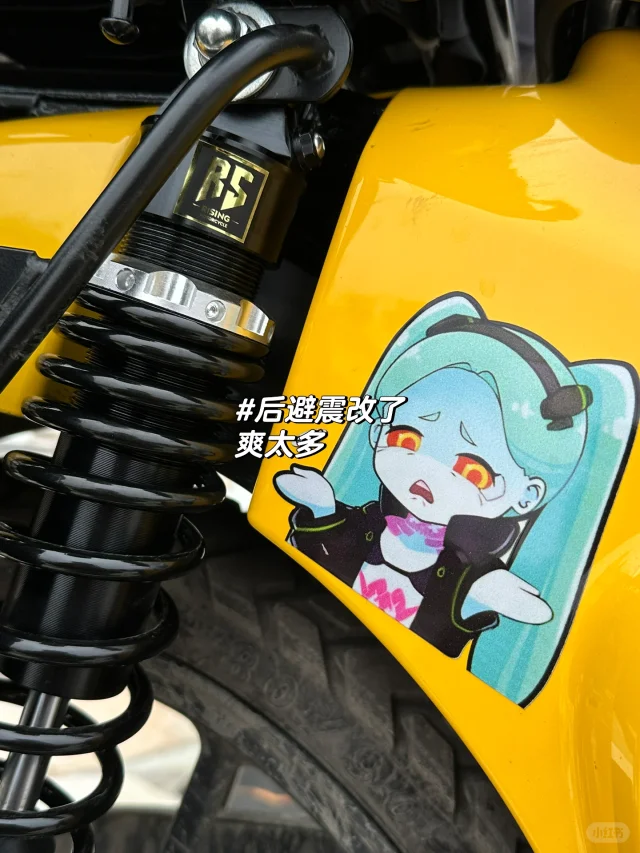 给幼兽换了避震后，体验…