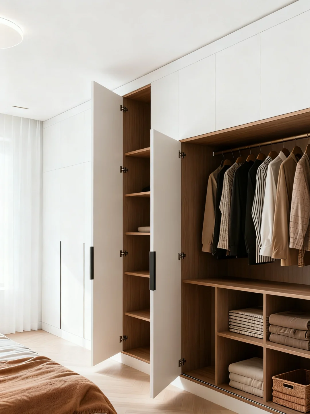 这才是成年人该有的衣柜设计，实用又高级！