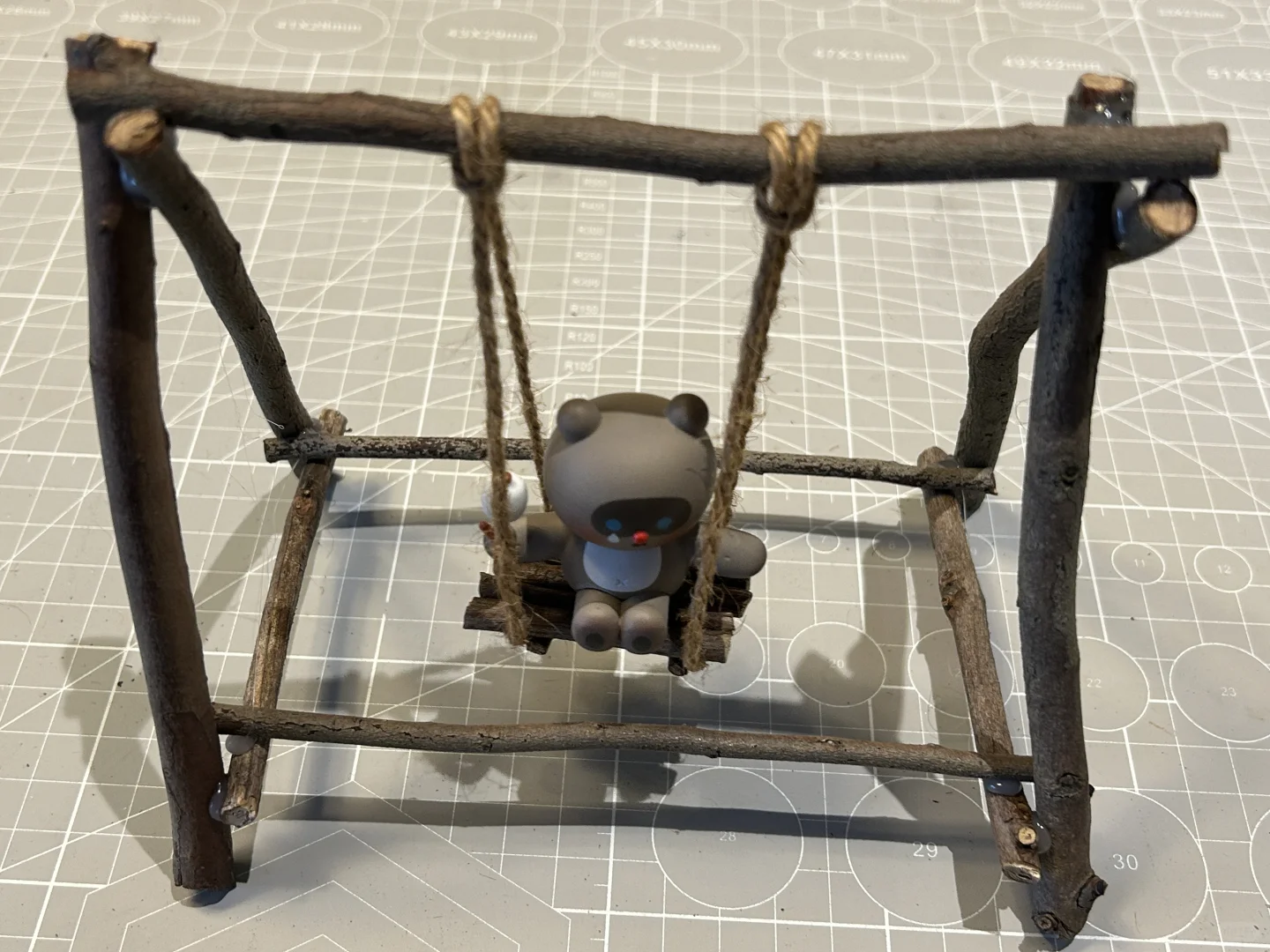 学会100个自然手工|树枝秋千(1/100)