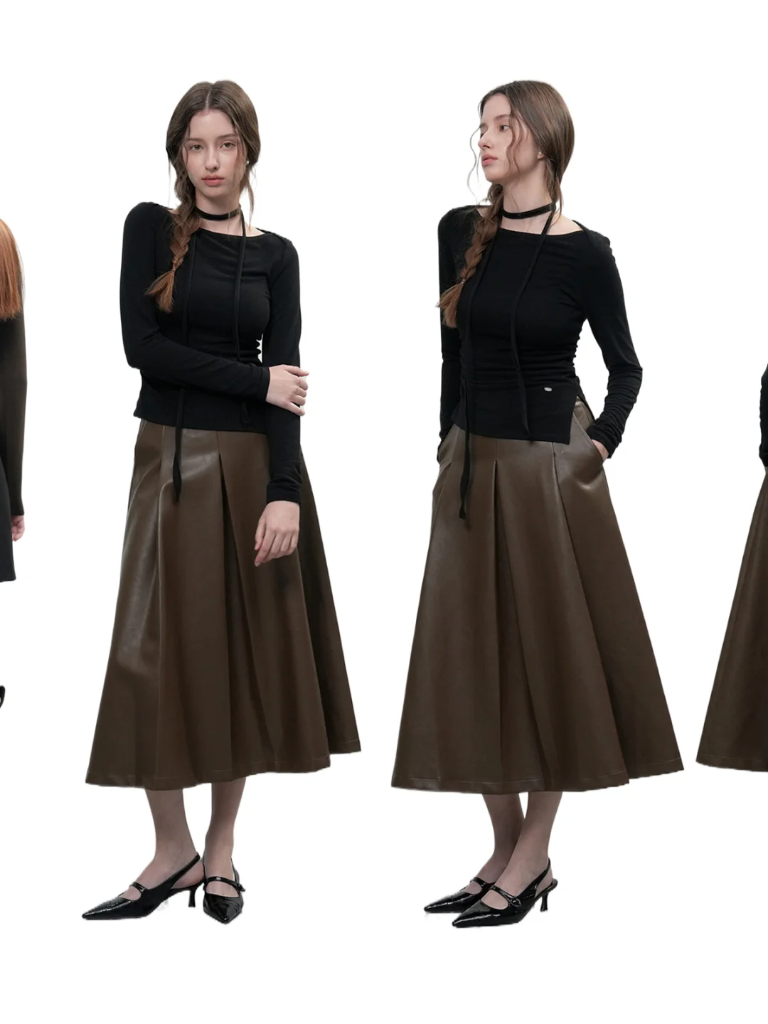 GNRL新品 | 解构领带不对称开衩长袖上衣