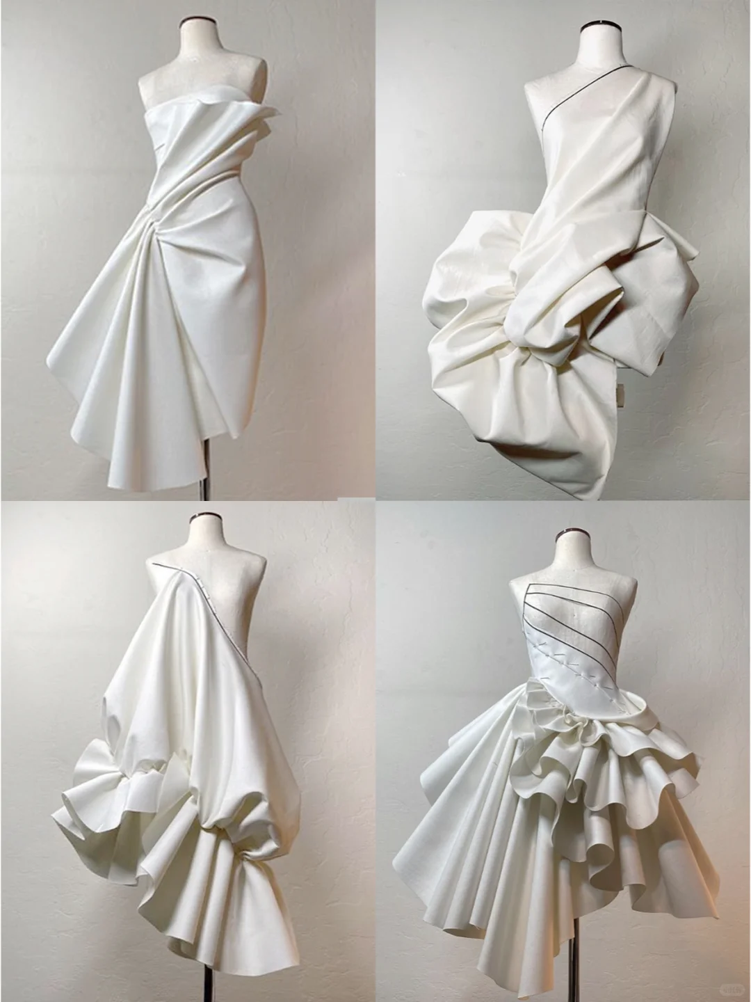 审美提升|服装设计 一眼惊艳的立体剪裁