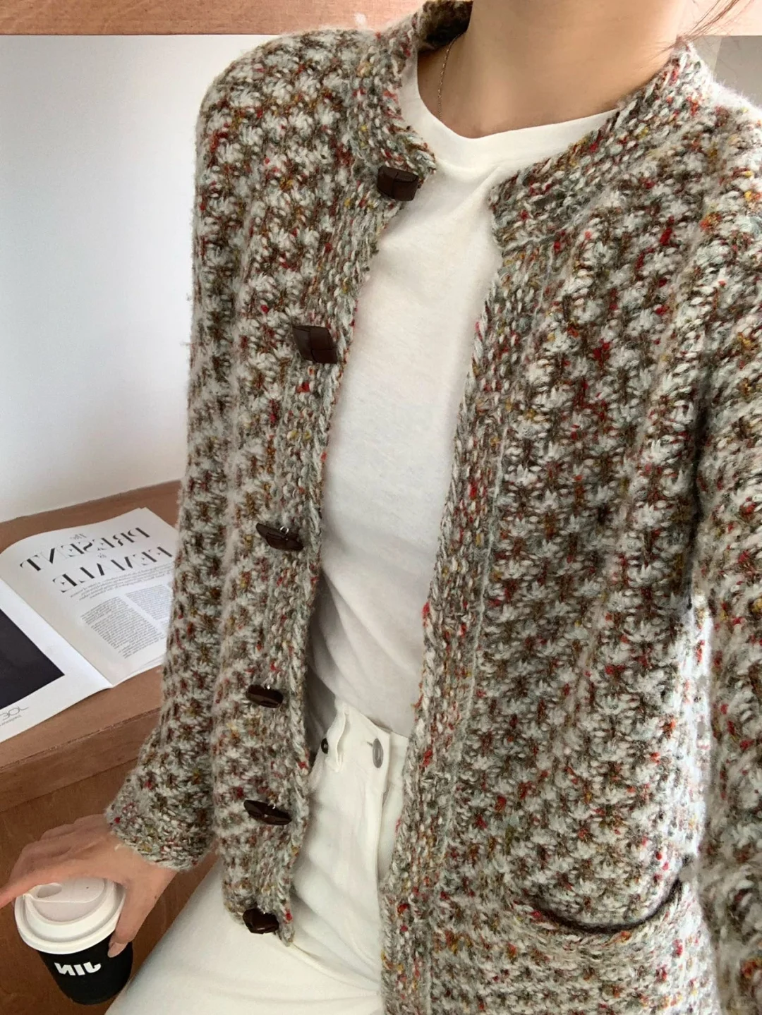 新品分享｜绝美“Lp”tay夜空烟花色菠罗开衫