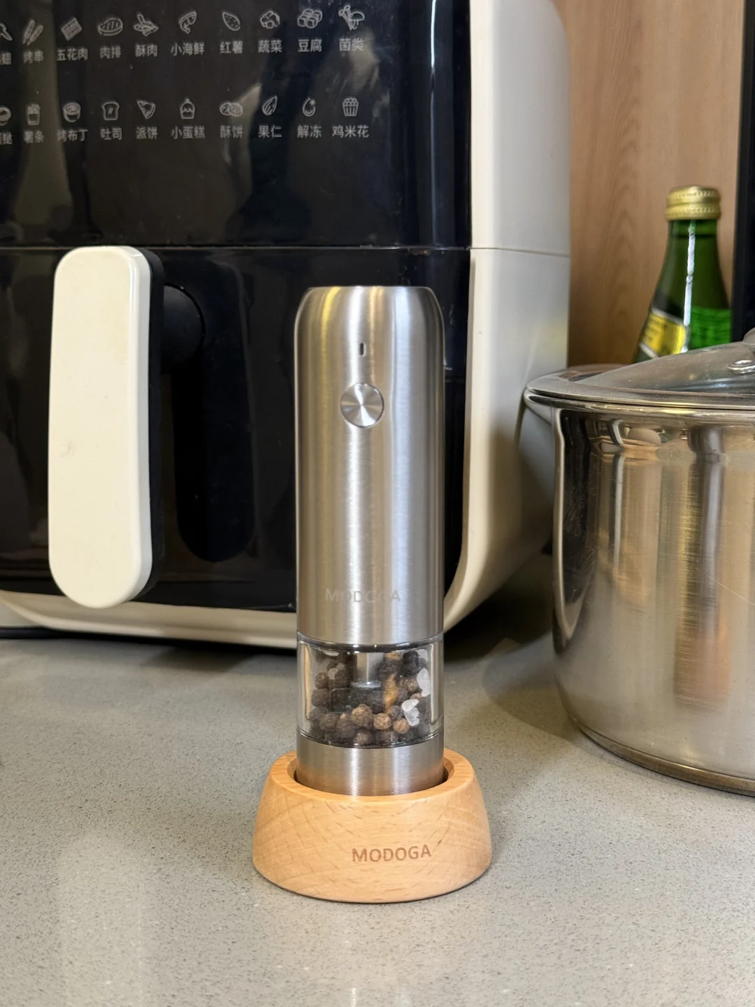 看到研磨瓶磨出塑料，吓的我！！！