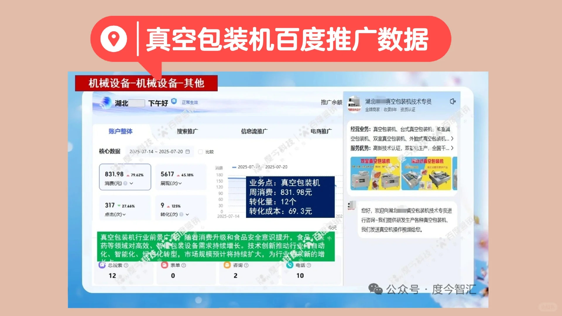 真空包装机百度推广怎么样？