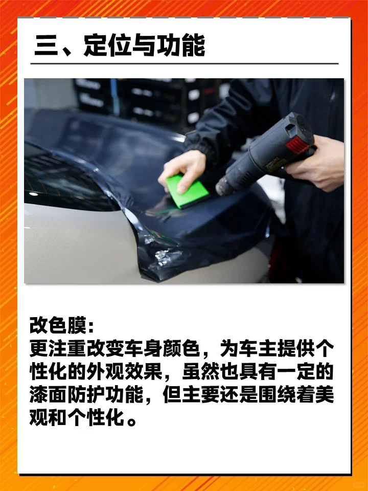 隐形车衣VS改色膜，区别在哪？