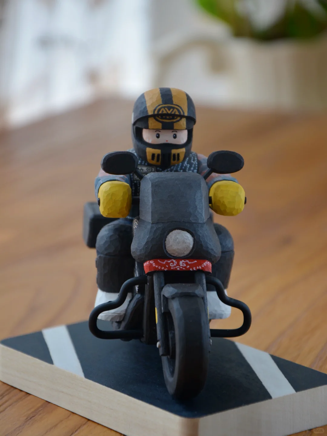 木头雕的摩托车？我不信！