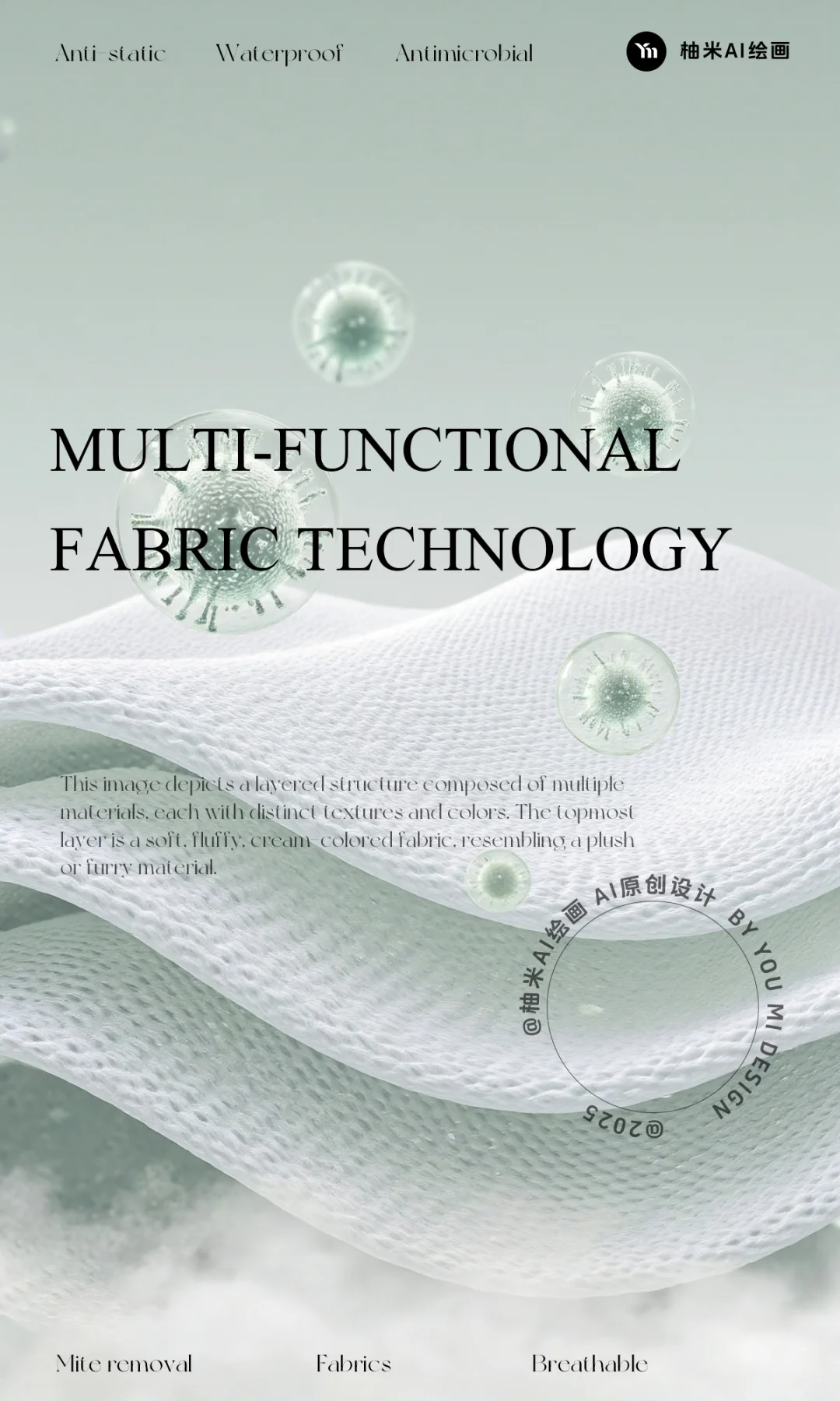 【第2期】防水科技面料特写表现素材~