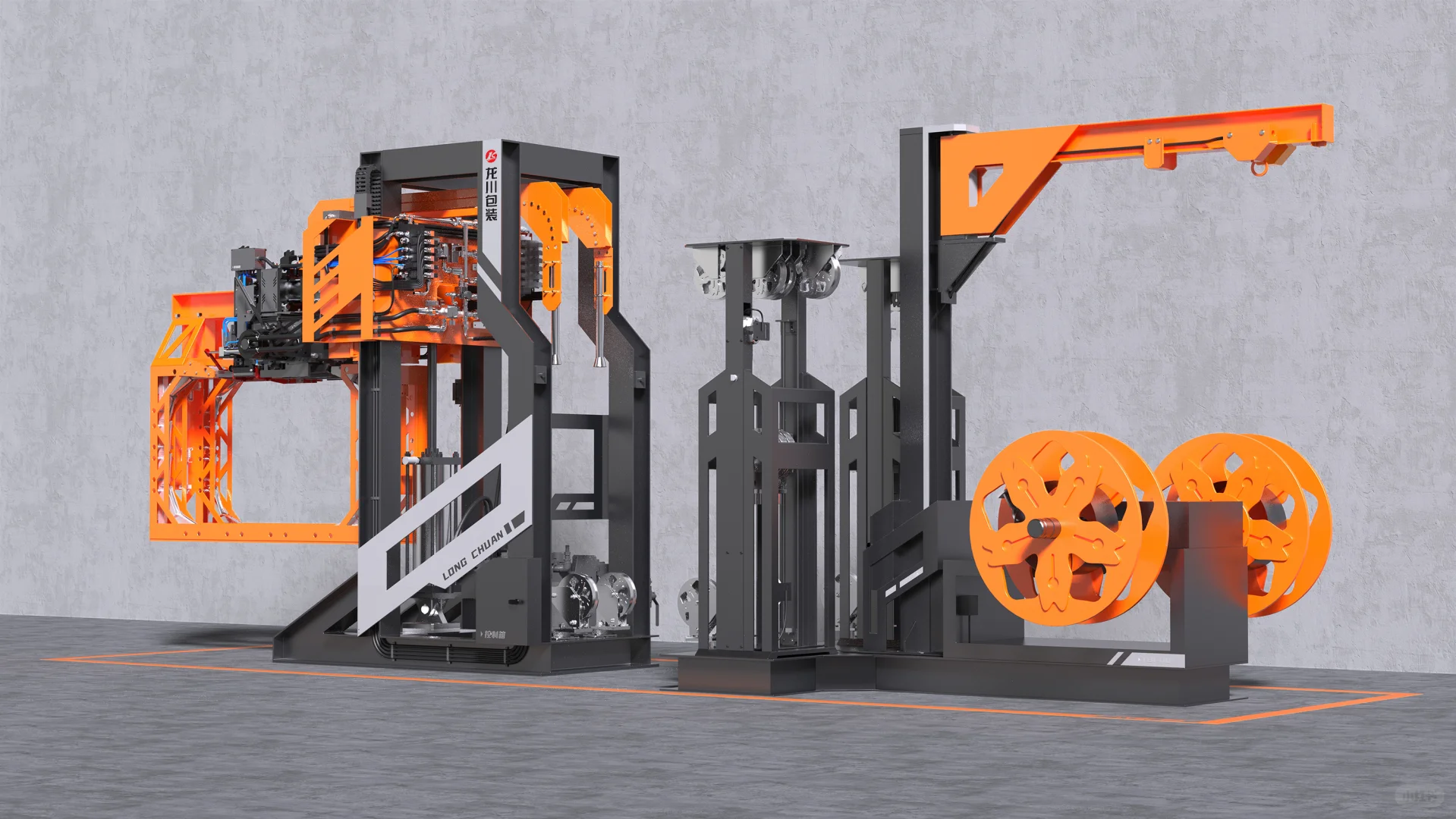 团队设计-工业捆扎包装机